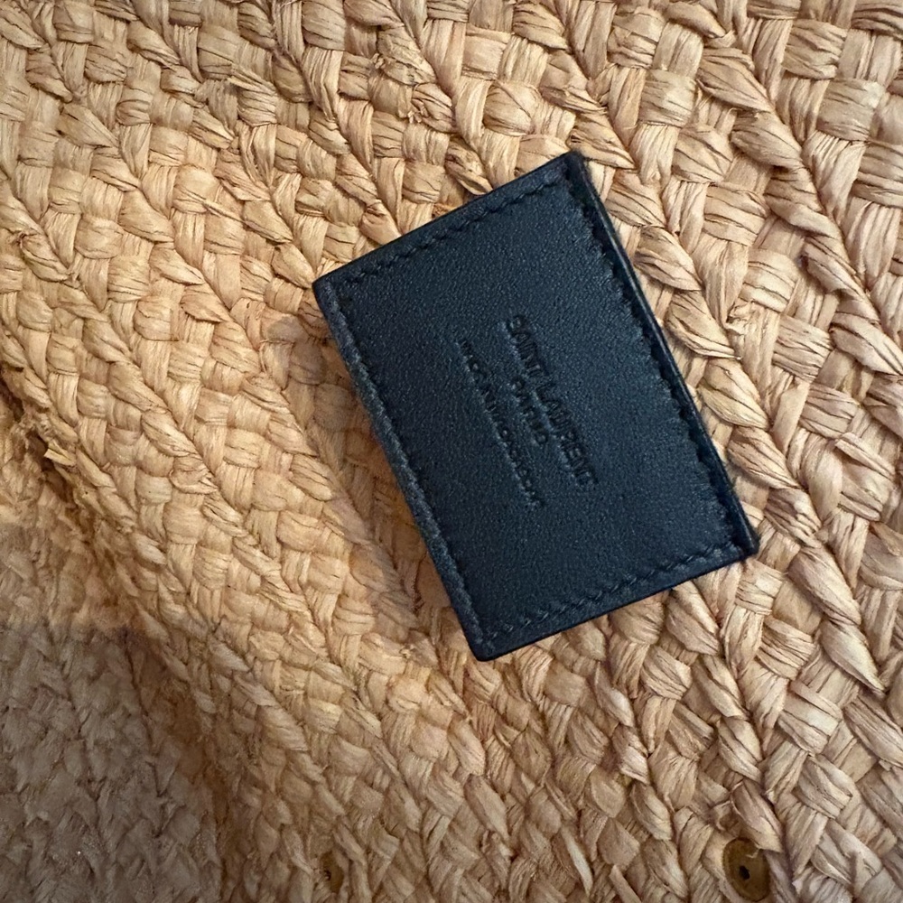 RARE Saint Laurent Raffia Caged Panier Bag - Picture 6 of 9